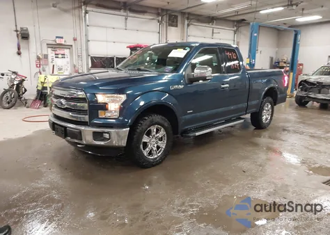 2016 Ford F-150 Lariat из США, поврежденный, VIN 1FTEX1EP0GFC77719